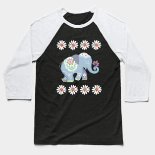 Cute Elephant Baseball T-Shirt